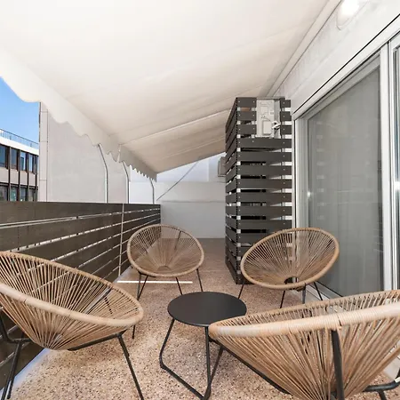 Central Athens Retreat, Stylish 1-Bedroom With Full Amenities Exterior photo