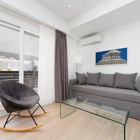 Central Athens Retreat, Stylish 1-Bedroom With Full Amenities Exterior photo