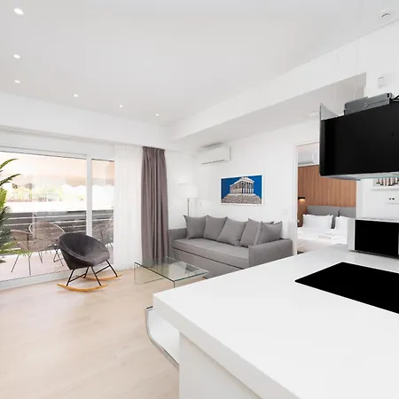 Central Athens Retreat, Stylish 1-Bedroom With Full Amenities Exterior photo